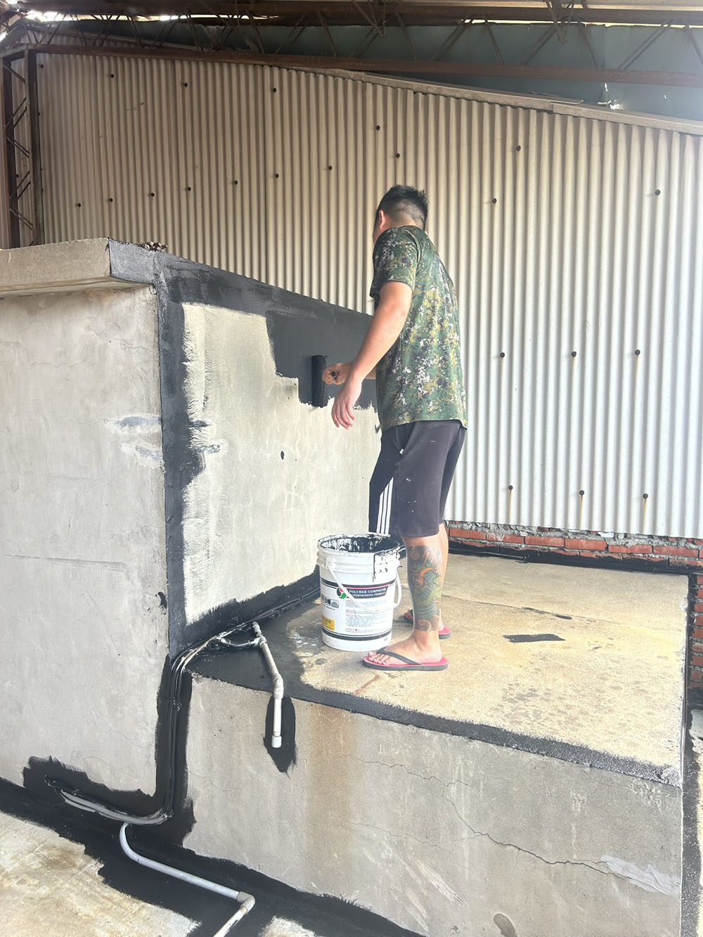 雲林頂樓防水及廁所防水